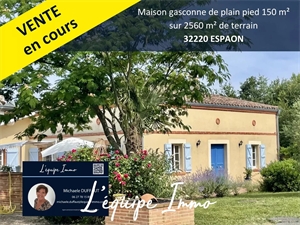 maison-villa à la vente -   32130  SAMATAN, surface 150 m2 vente maison-villa - APR735084